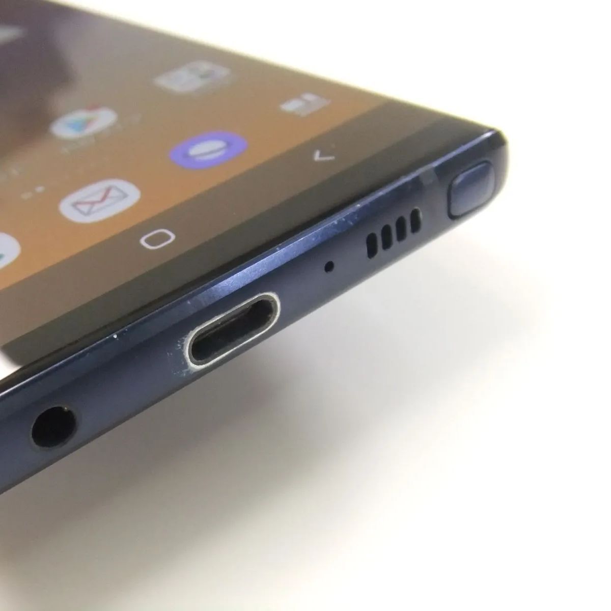 Galaxy Note 9 SC-01L ブルー 白ロム SIMロック解除済み SIMフリー