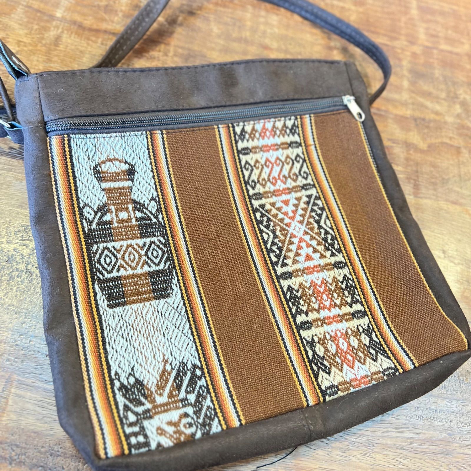 ショルダーバッグ ペルー 民族 工芸品 土産 アンデス インカ帝国 