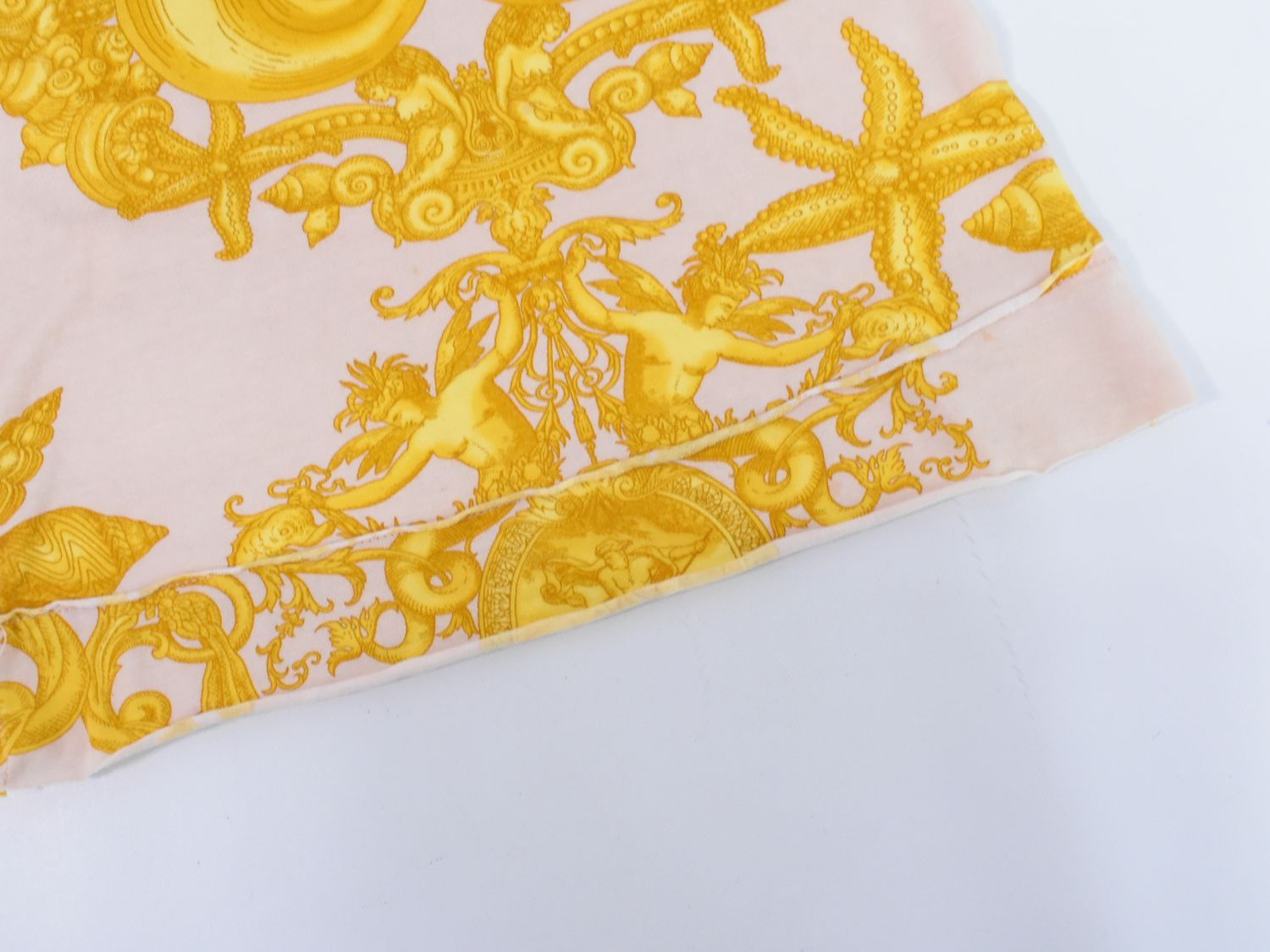 本物 ヴェルサーチ VERSACE マーメード柄 ノースリーブ タンク