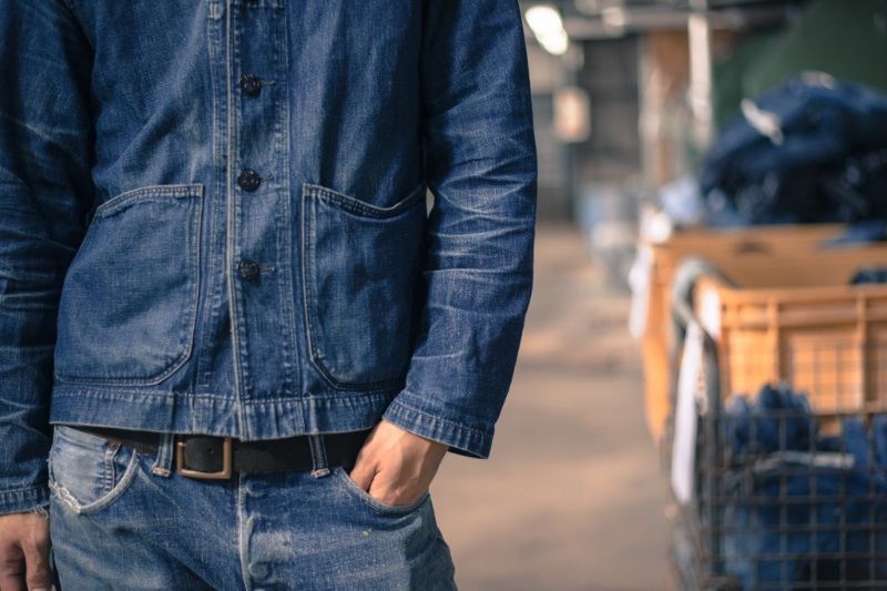 TCBジーンズ シーメンズ デッキジャケット デニム TCB jeans Seamens
