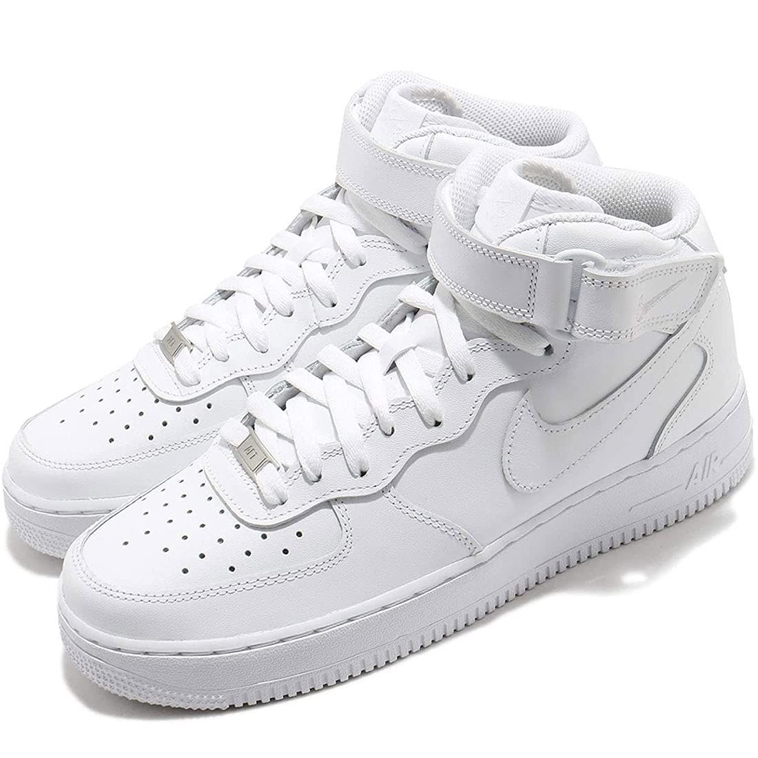 ナイキ エア フォース 1 ‘07 ミッド W AIR FORCE 1 ‘07 MID ホワイト|ホワイト|ホワイト DD9625-100 26.5cm ナイキジャパン ホワイト|ホワイト|ホワイト 26.5 cm