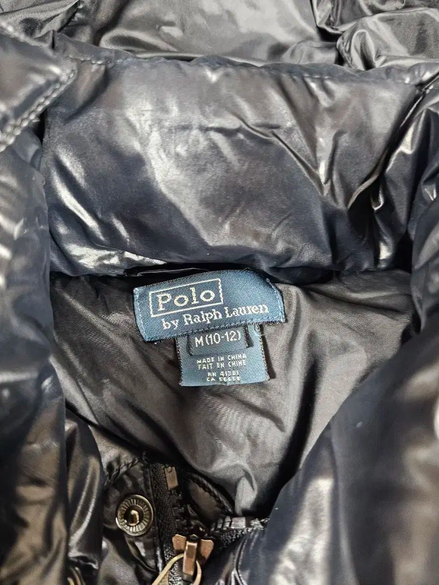 ポロ ビッグポニー 光沢 ダウンジャケット