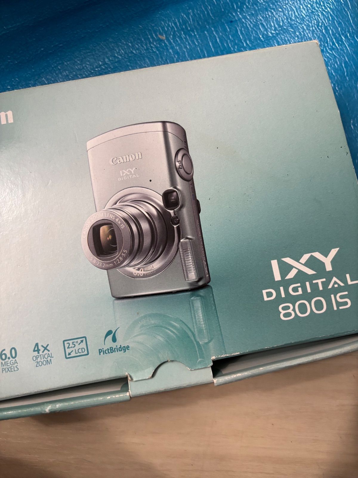 Canon IXY DIGITAL 800 IS シルバー 動作未確認 本体のみ