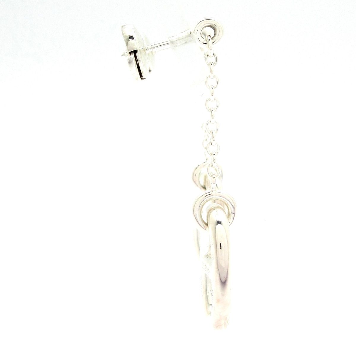 HERMES エルメス ピアス シェーヌダンクル アンシェネ シルバー