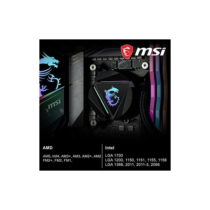 MSI MAG Core Liquid 360R V2 簡易水冷CPUクーラー LGA1700対応 FN1669 ブラック 1 - メルカリ