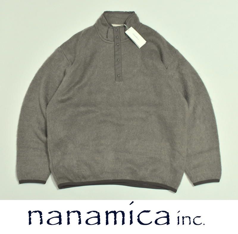 nanamica ナナミカ PULLOVER SWEATER L XL 定価49500円 モヘア プルオーバーセーター モヘヤ SUJF351  ベージュ - メルカリ