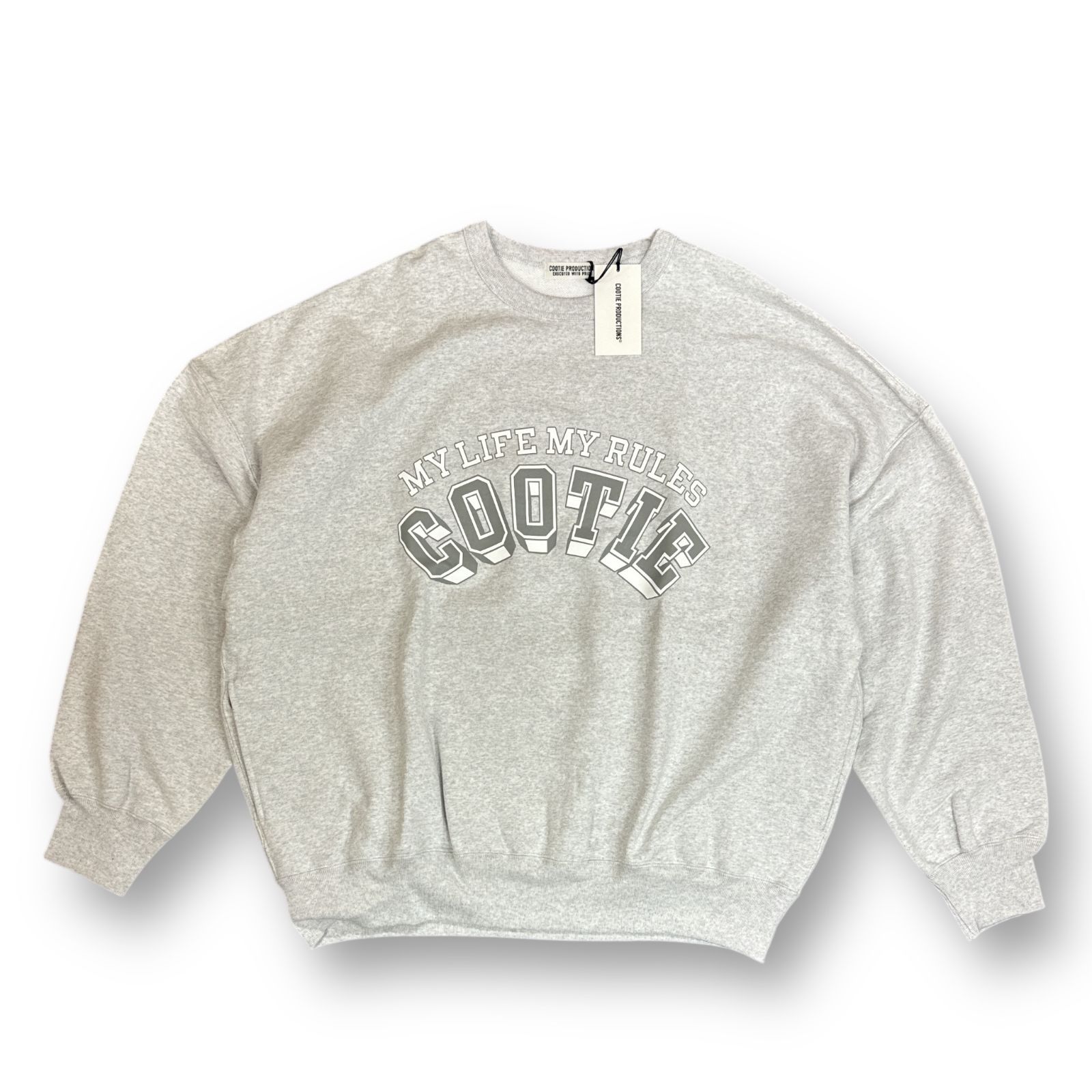定価23100円 新品 COOTIE PRODUCTIONS 23AW Open End Yarn Print Sweat 