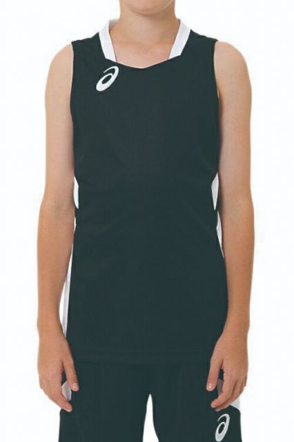 asics アシックス G11 JR GAME SHIRT パフォーマンスブラック 140 2064A009 1 | スポーツ スポーツウェア バスケットボール バスケ ゲームシャツ シャツ 吸汗速乾 キッズ ジュニア Jr スポーツ用品 ワン