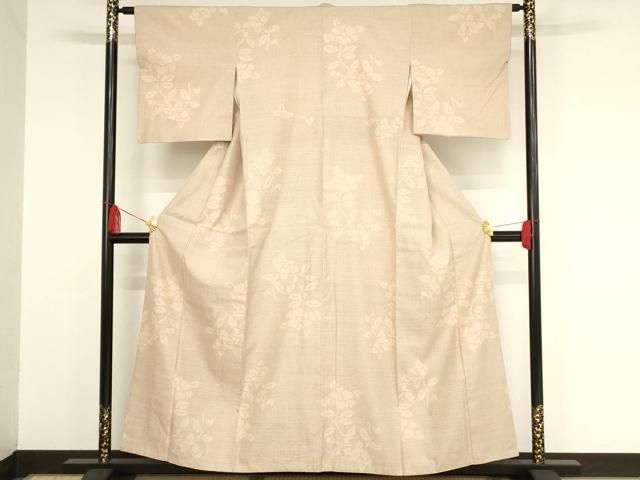 福袋・半額ポスター - クリーニング屋さん専用の通 結織苑 草木染 本場結城玉紬 鴇浅葱色 胴抜き仕立て トールサイズ 着物・浴衣
