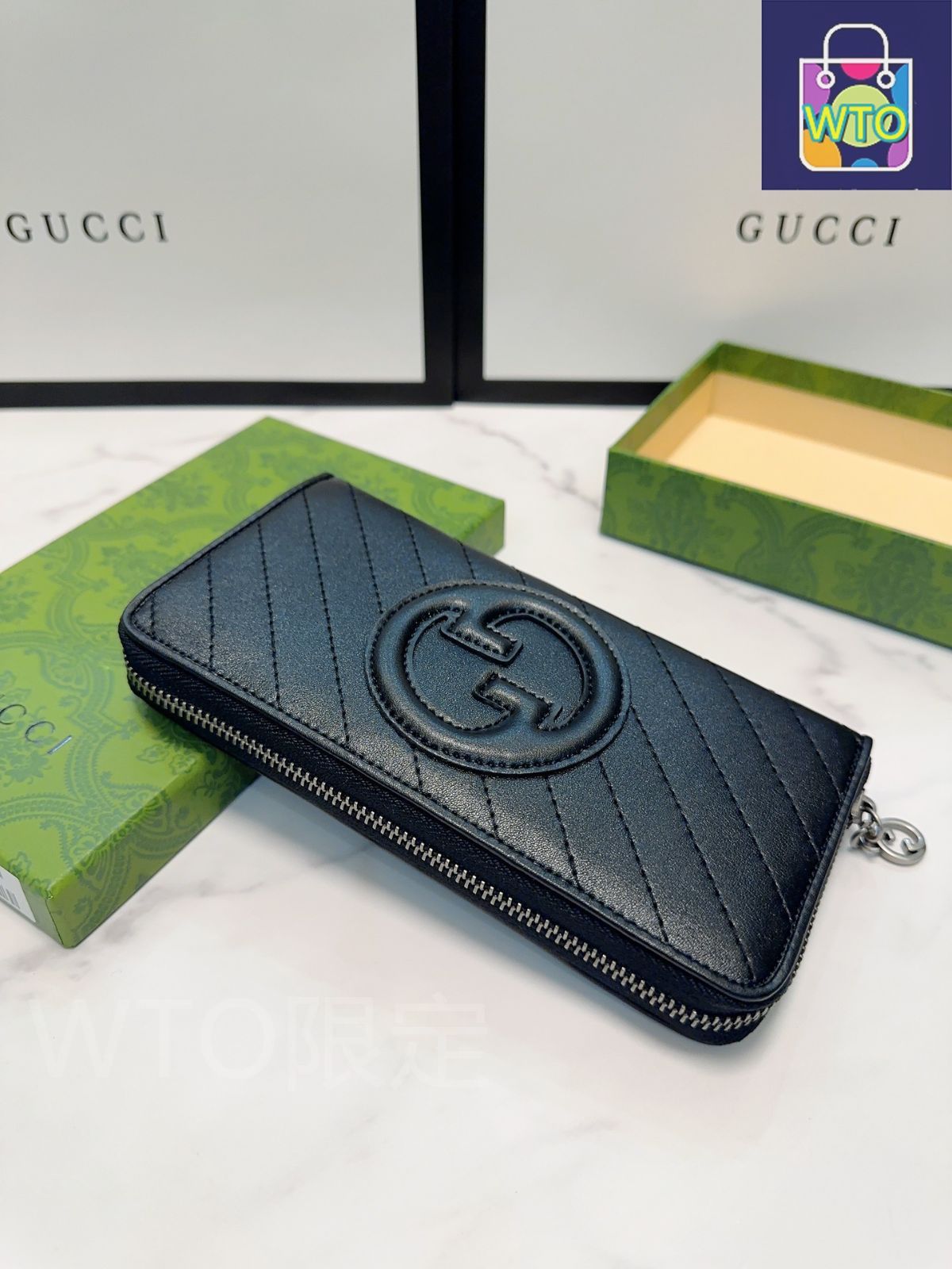 GUCCI 財布　新品未使用 GUCCI [正規ラッピング済] グッチ 財布 二つ折り財布 二つ折り