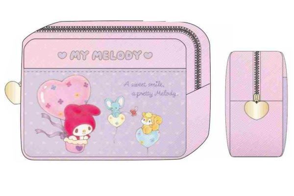 サンリオ　マイメロディ　45th あなた色のマイメロディ　ポーチ sanrio マイメロディ ポーチ : サンリオオンラインショップ