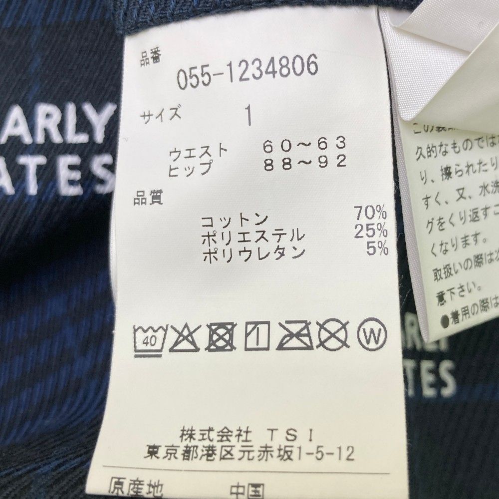 サイズ：1 PEARLY GATES パーリーゲイツ ストレッチスカート チェック