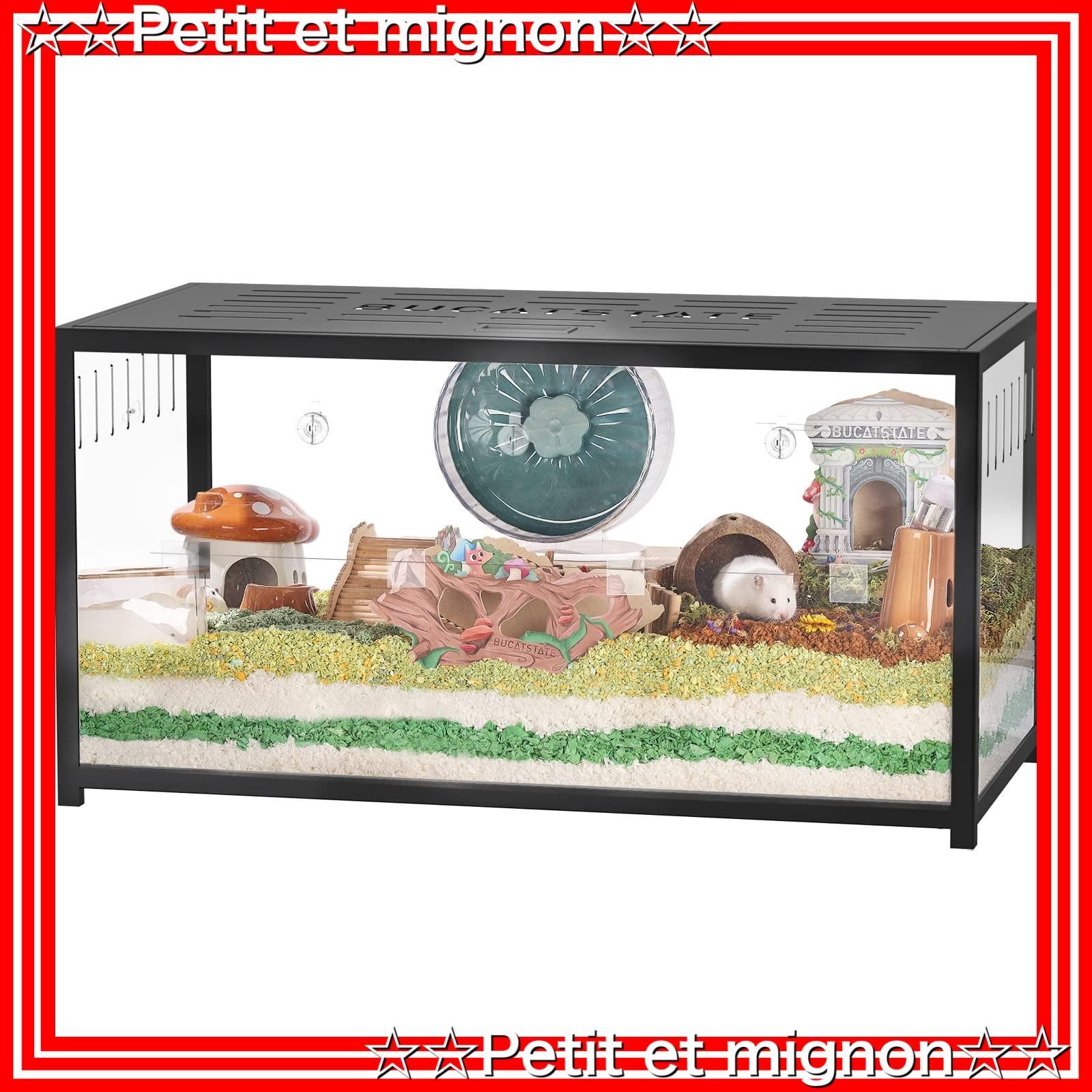 森様専用 ハムスター 小動物 爬虫類ケージ 80cm ブカスター 黒