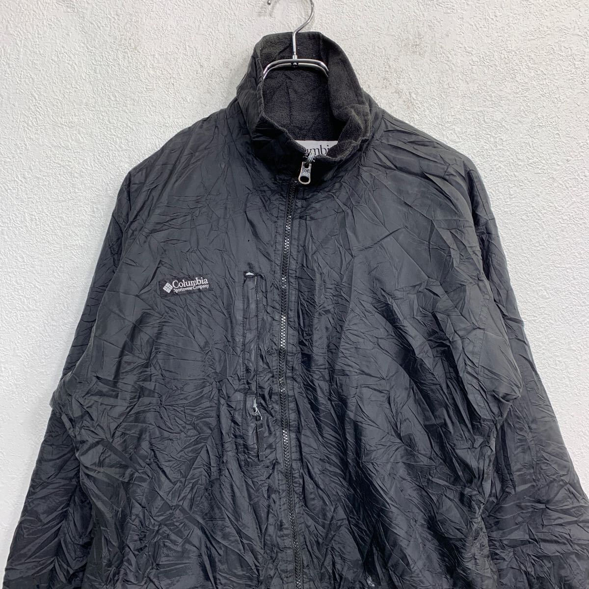 Columbia ナイロンジャケット Sサイズ コロンビア ブラック 古着卸