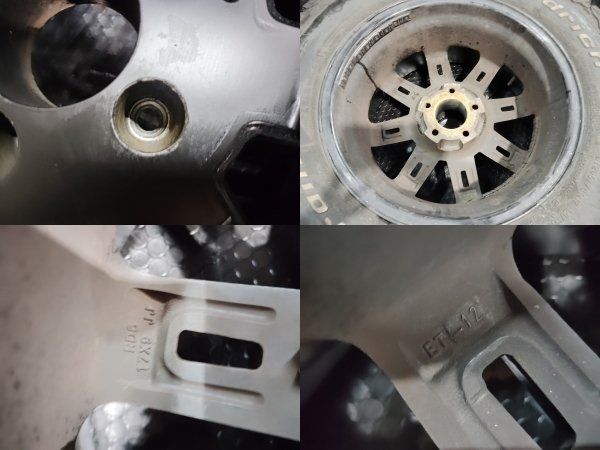 全品全国 送料無料！ BF Goodrich All-Terrain T A KO2 LT 265 70R17 夏タイヤ PRD OFFROAD RD6 17インチ 9J5HPCD114.3-12 バリ溝 旧チェロキー等 MTG969