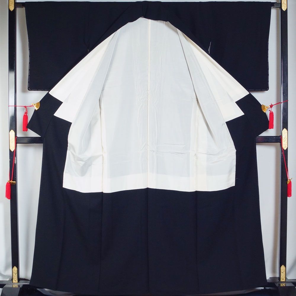 喪服 未使用品 着物・京袋帯・長襦袢・帯揚げ・帯締め 5点