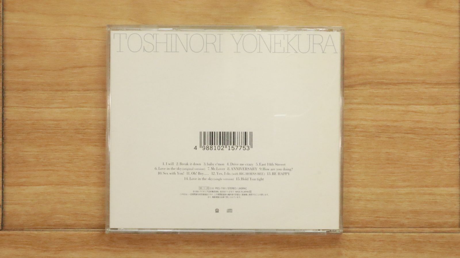 米倉利紀　CD 国内盤CD☆米倉利紀/Toshinori Yonekura□ i 【PICL1161