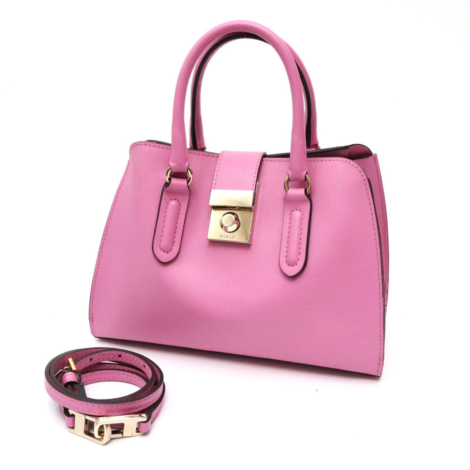 フルラ G7269 ミラノ 2way ショルダーバッグ ハンドバッグ ラウンド  