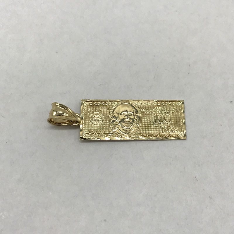 AVALANCHE ペンダントトップ 100ドル紙幣モチーフ ペンダント