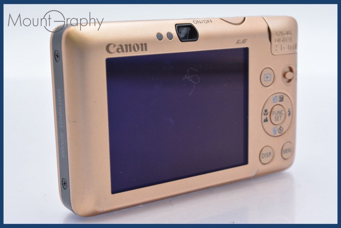 ☆極上美品☆ キヤノン Canon IXY DIGITAL 210 IS 3x バッテリー付属