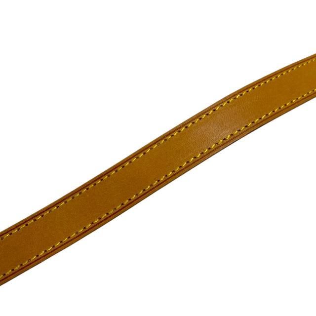 LOUIS VUITTON レザー ストラップ ベージュ ルイヴィトン LOUIS VUITTON ショルダーストラップ ヌメ革