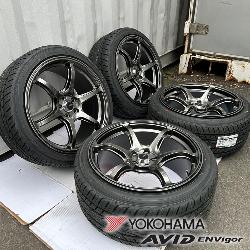 トヨタ 86 スバル BRZ 18インチ タイヤホイールセット 4本セット トヨタ 86 スバル BRZ 18インチ タイヤホイールセット 4本セット