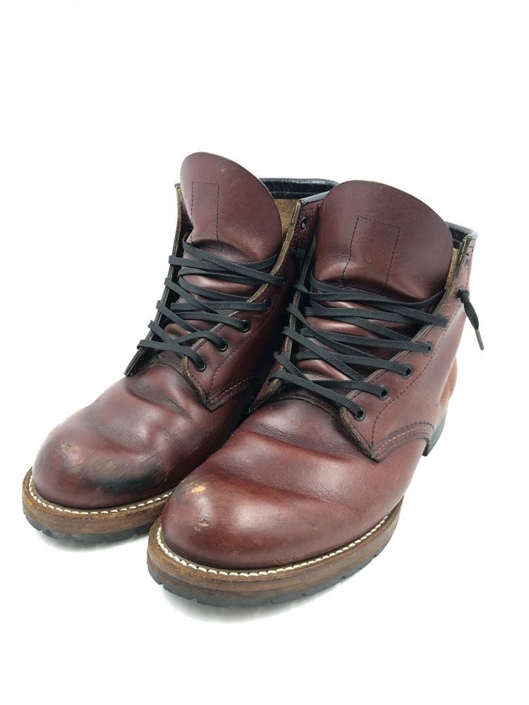 【中古】RED WING エンジニアブーツ 2010年 USA製 ベックマン 9011 ブラックチェリー 26.5レッドウィング[24]