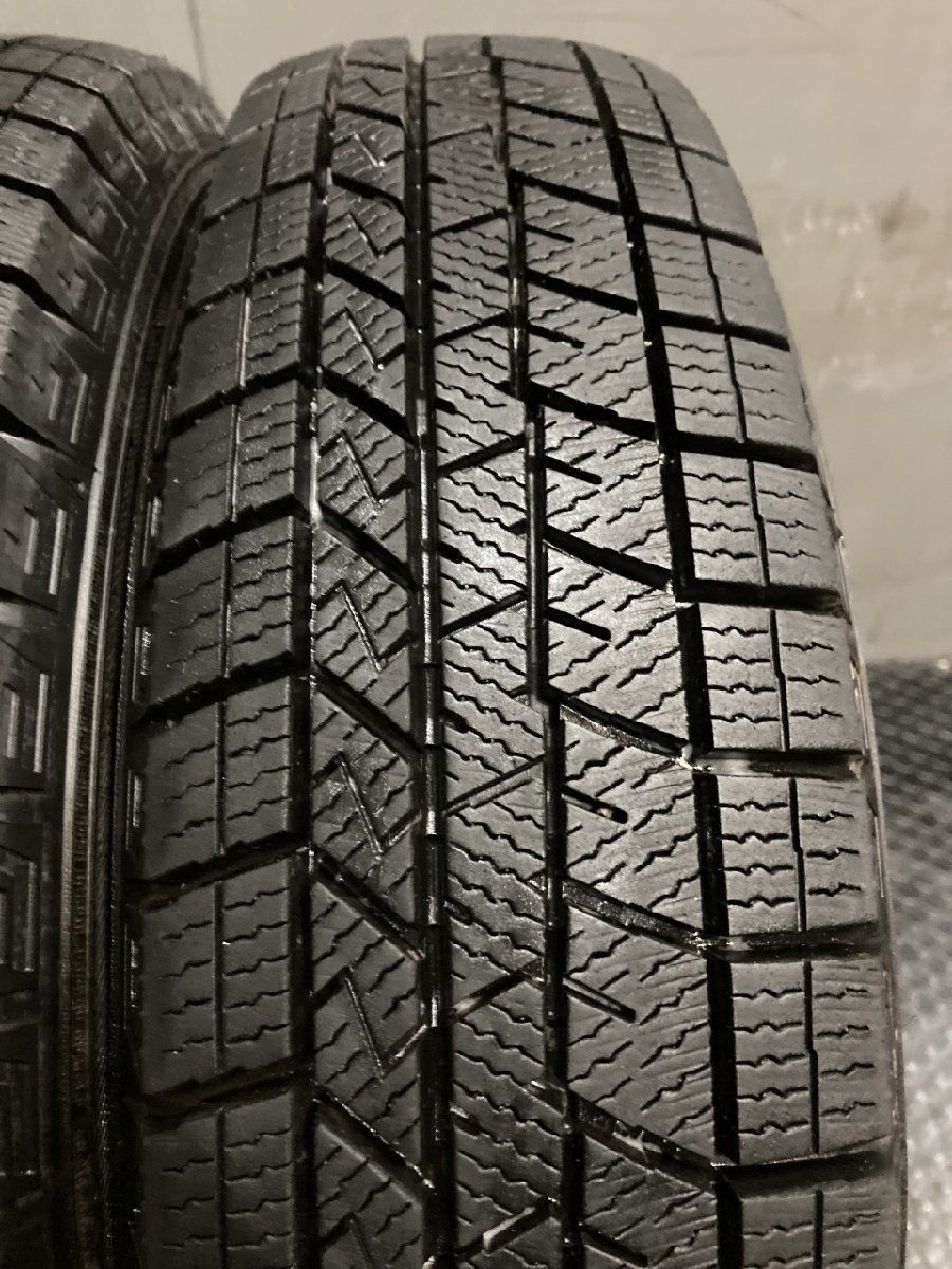 走行短め DUNLOP WINTER MAXX WM03 145/80R13 13インチ スタッドレス 4本 20年製 タント モコ スペーシア N-BOX等　(TF312)