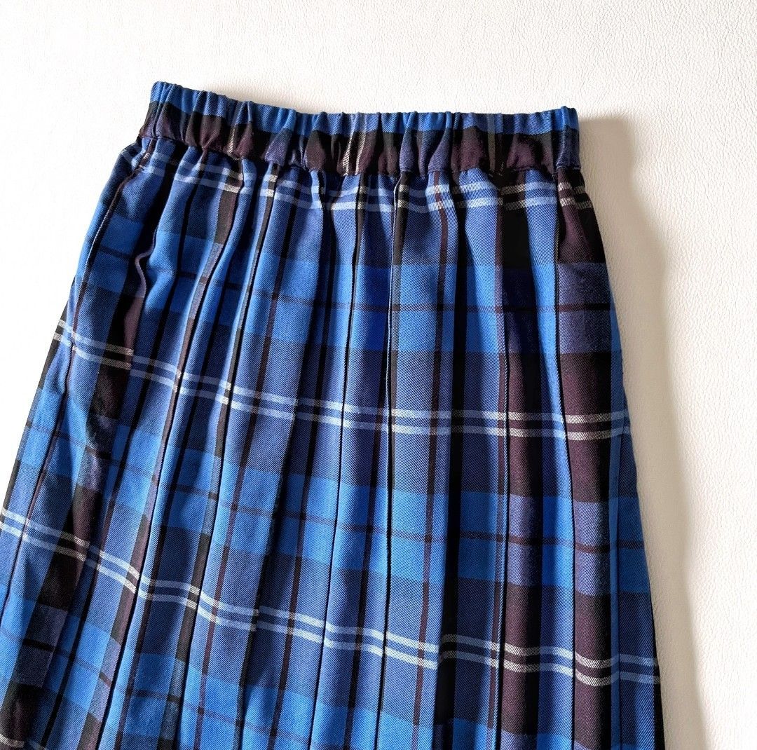 22AW♪美品♪アーバンリサーチ チェックプリーツイージー 22AW♪美品♪アーバンリサーチ チェックプリーツイージー