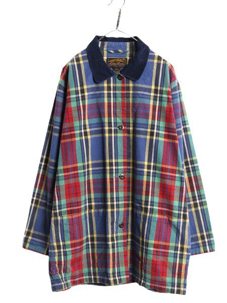 80s エディーバウアー eddie bauer マドラスチェック ハーフコート m21106756518_1.jpg?1733975152