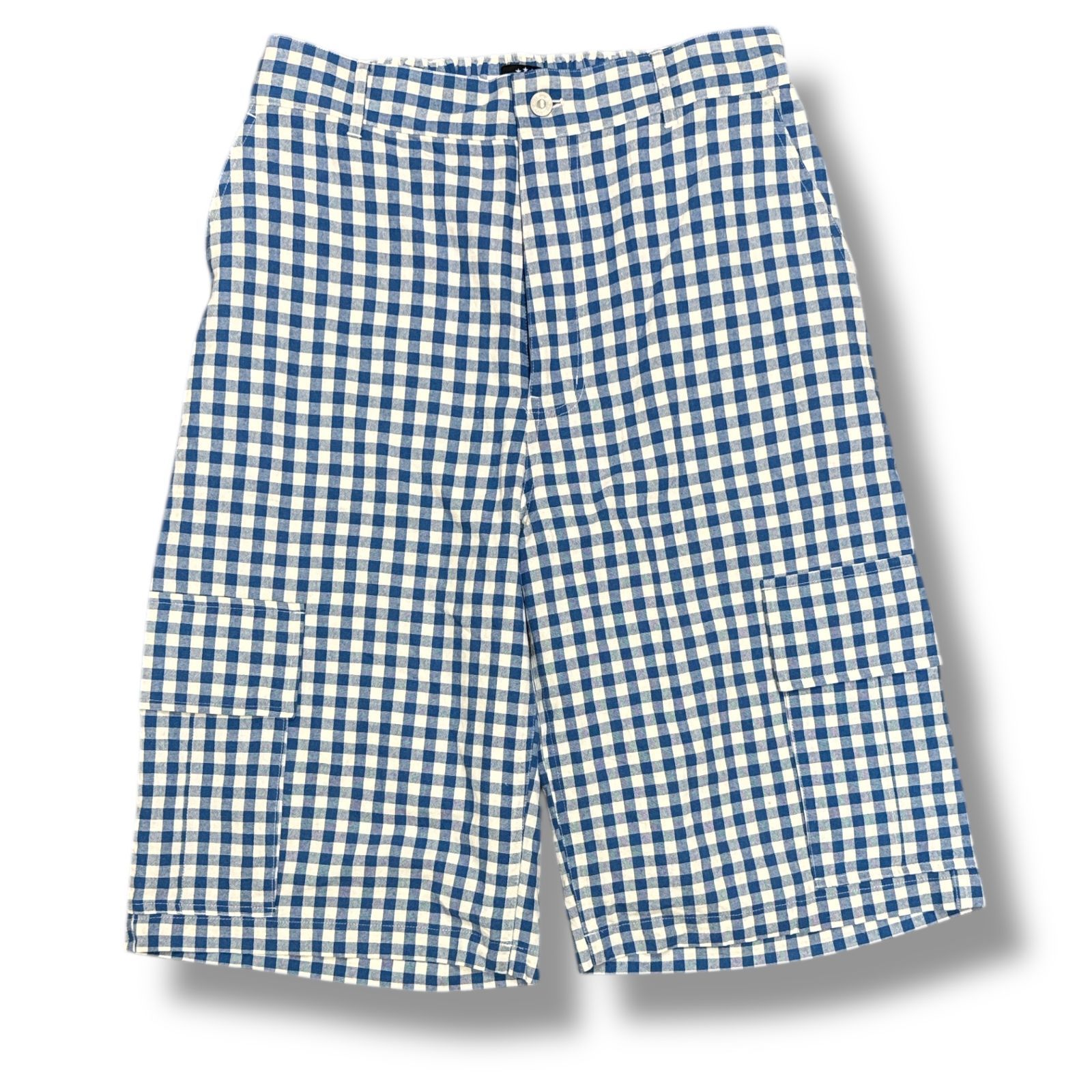 参考上代25300円 AFB BAGGY SHORTS CHECK バギー ショーツ チェック 