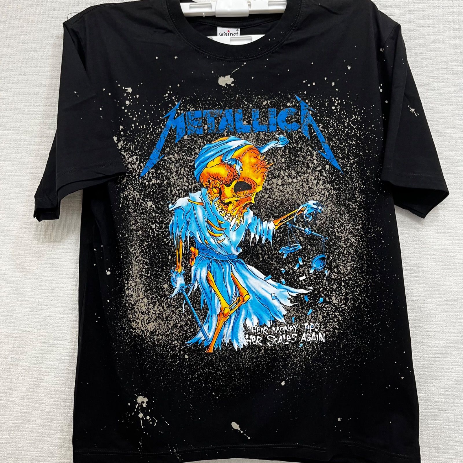 新品】Metallica メタリカ バンドTシャツ メンズ 半袖 バンティー
