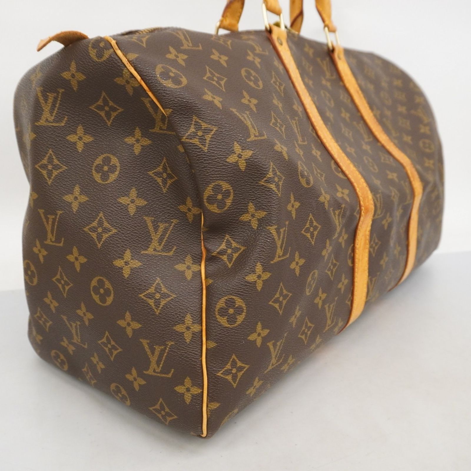 ルイ ヴィトン Louis Vuitton ルイ ヴィトン ボストンバッグ モノグラム キーポル50 M41426 ブラウンメンズ レディース P1324251