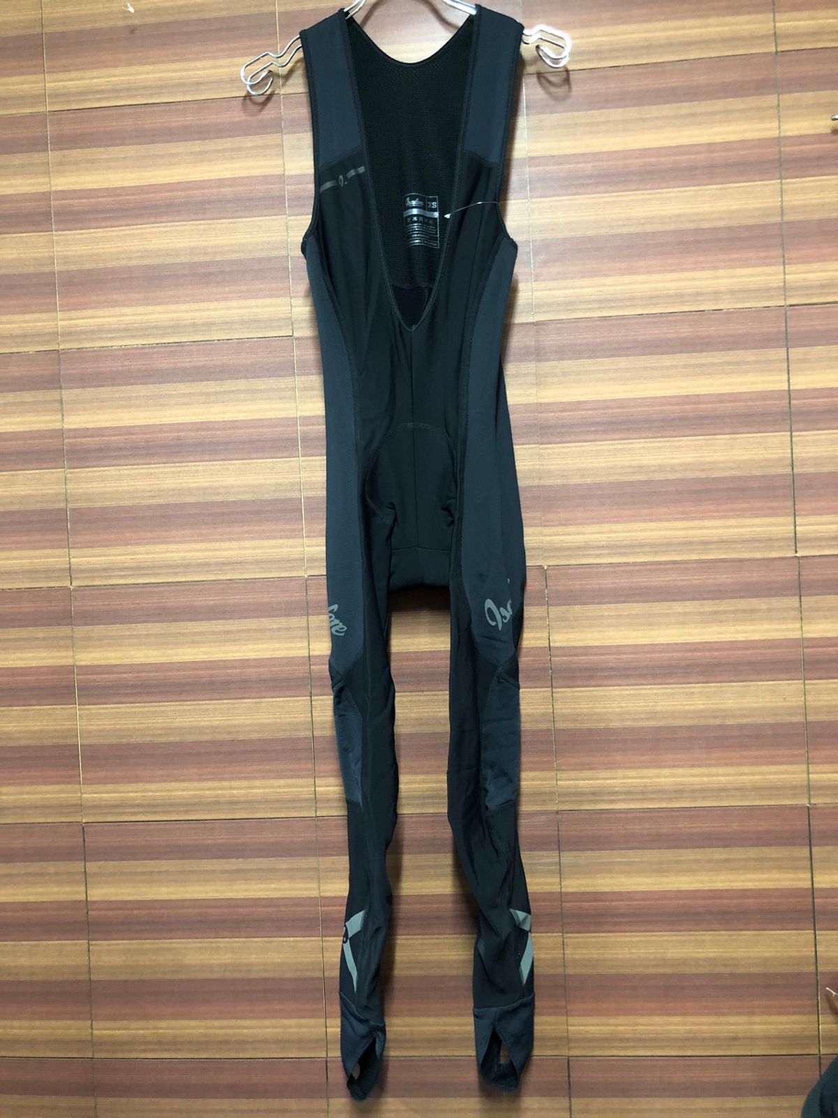 IM 447 イザドア Isadore ビブタイツ 黒 XS 裏起毛
