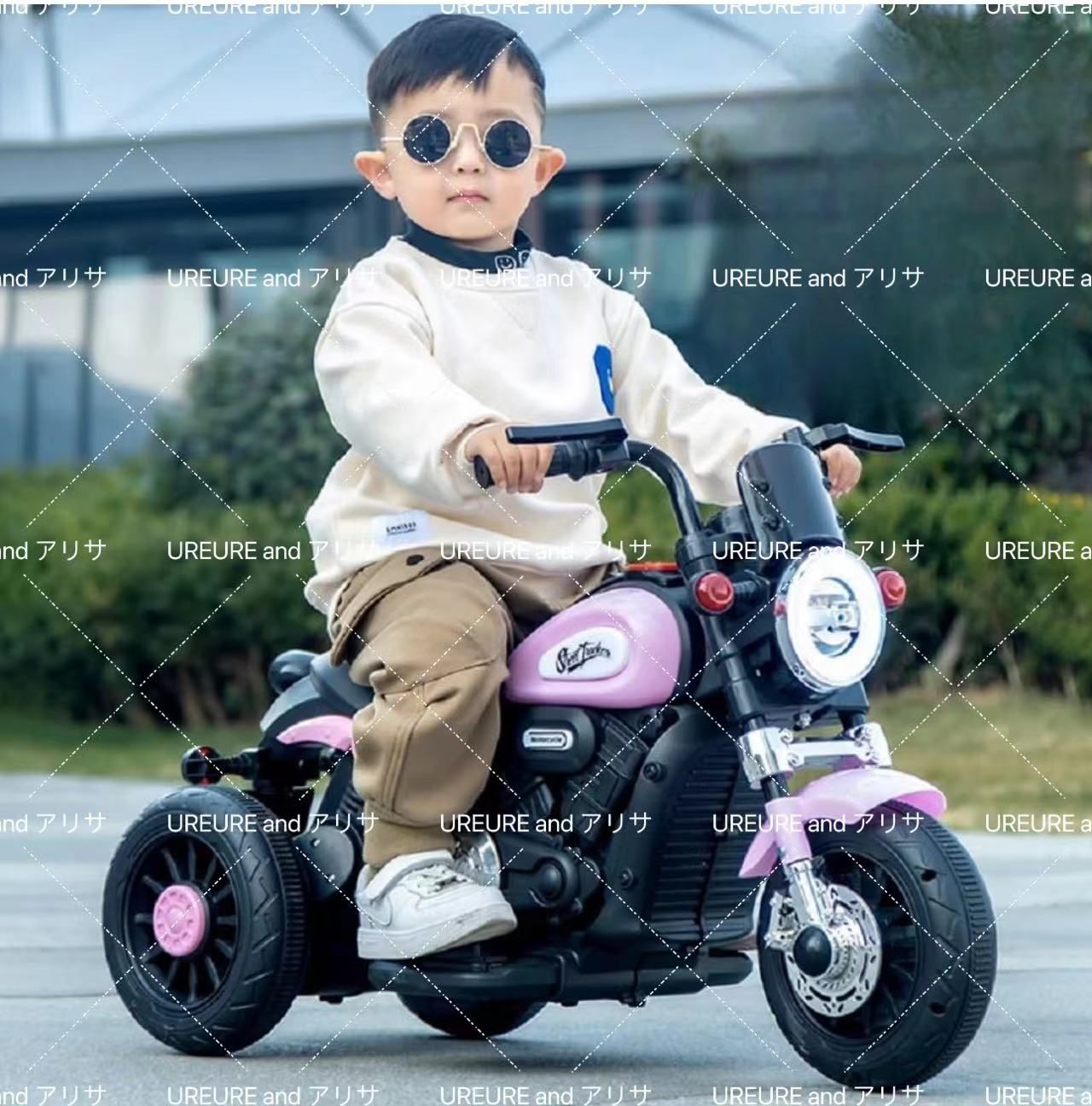 電動乗用バイク 子供の電動バイク三輪車 乗り物おもちゃ
