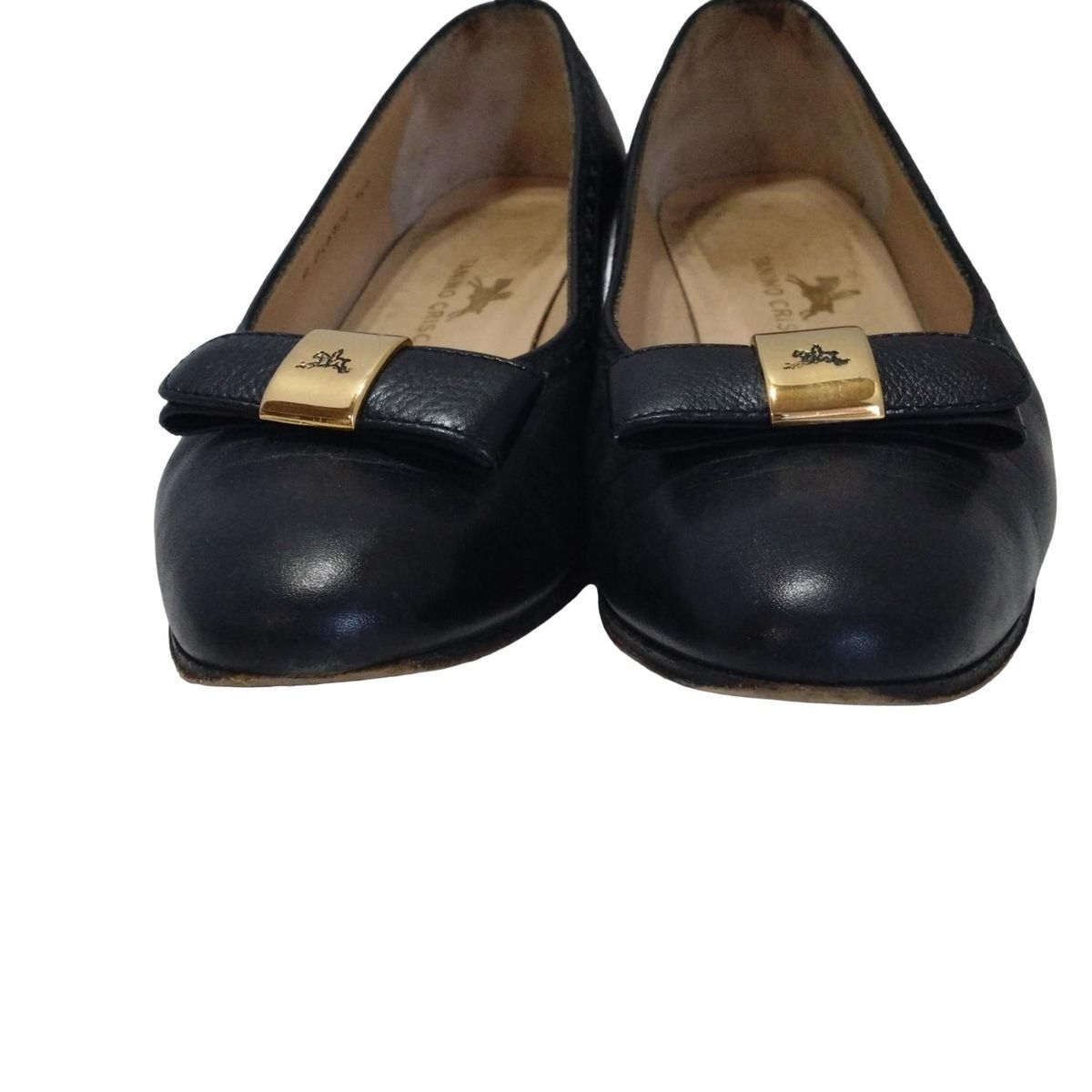値下げ中　TANINO CRISCI　タニノクリスチー　パンプス　35 1/2 美品☆TANINO CRISCI/タニノクリスチー/レザー/パンプス/23.5