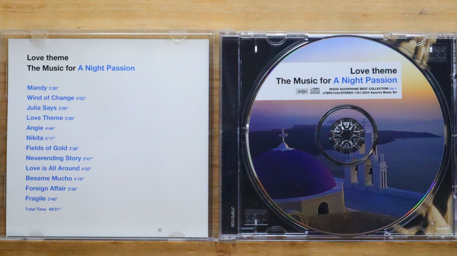 中古CD☆洋楽CD/□ Love theme The Music for A Night Passion