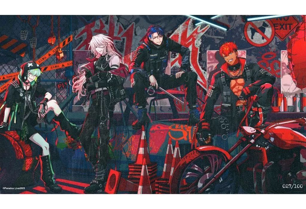 Paradox Live 限定キャンバスアート 獄Luck 中古】キャンバスボード・キャンバスアート 獄Luck 3周年限定
