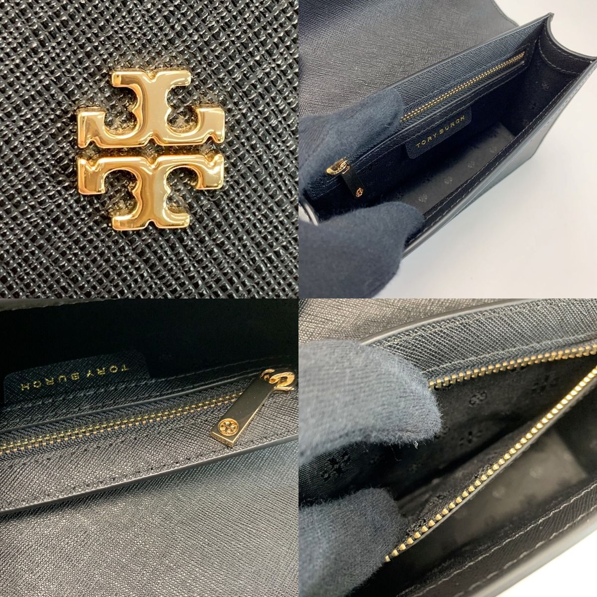 TORY BURCH トリーバーチ エマーソン 63982 ブラック チェーン  