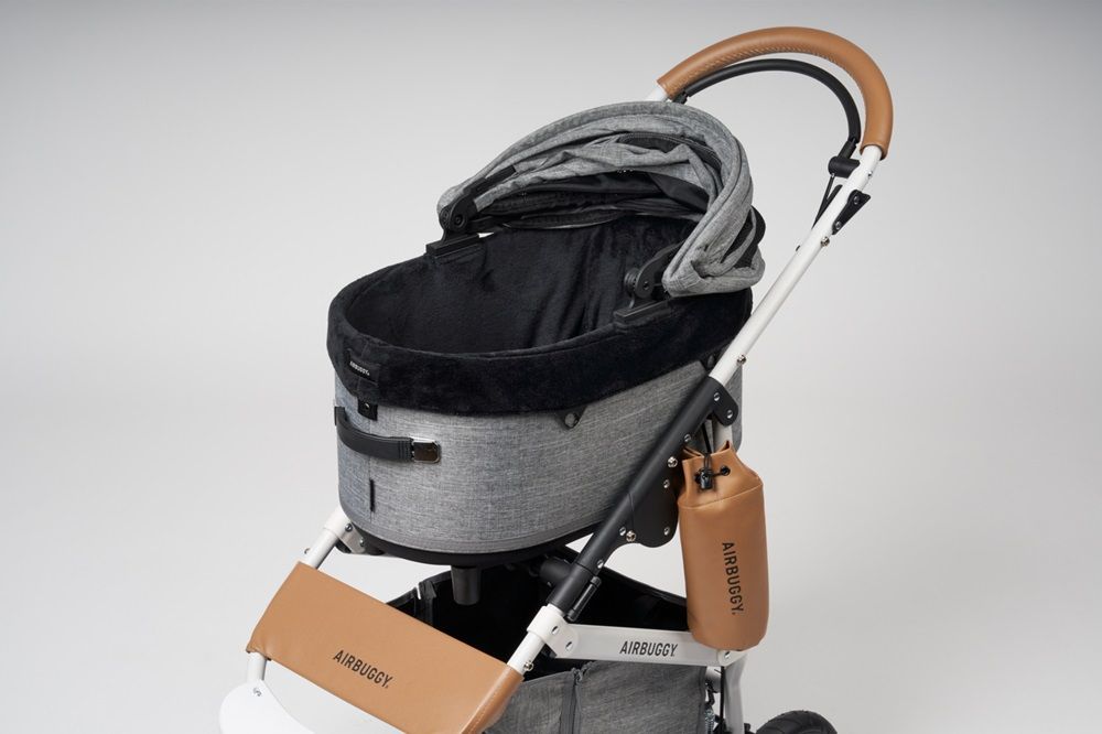 AIRBUGGY.PET ドーム3 じんわり暖かい冬素材のCOT COVER FUR レギュラーサイズ REGULAR ブラック 本体ではございません