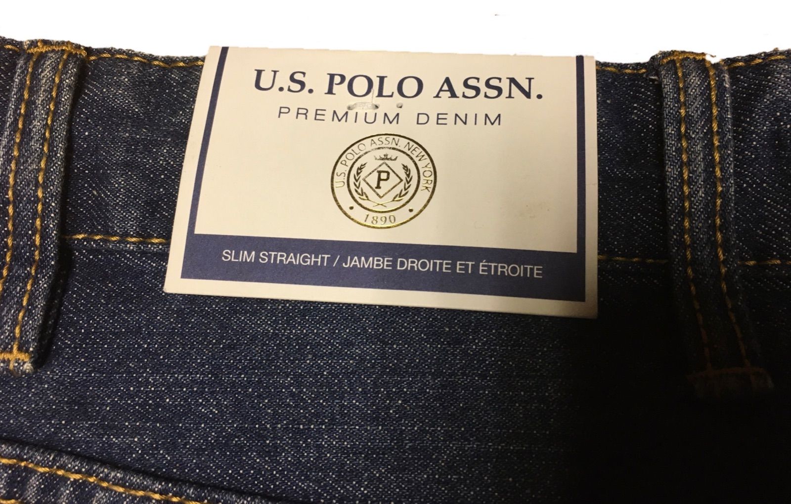 ビッグサイズ！新品【US POLO ASSN】Premiumジーンズ44×32 - メルカリ
