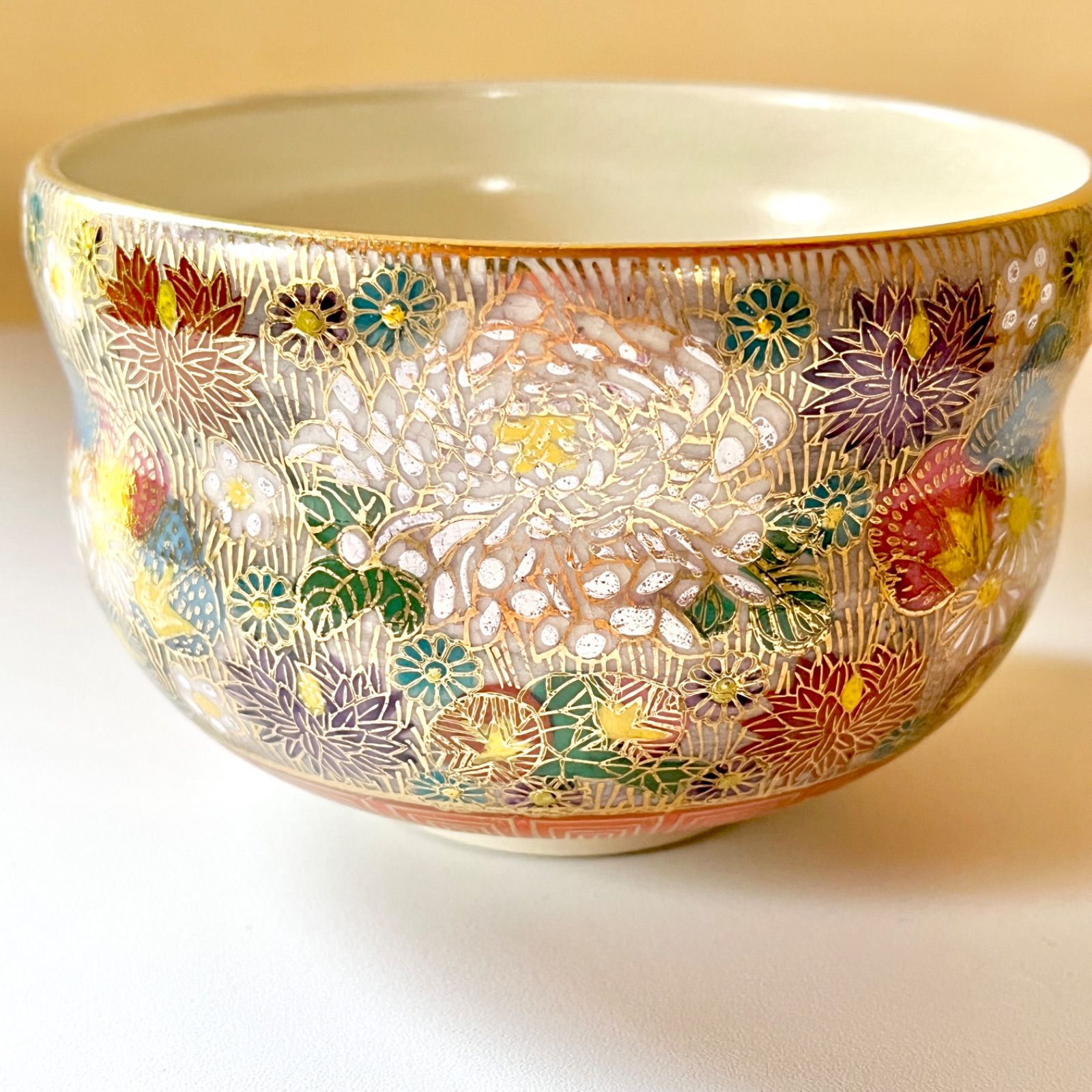 抹茶碗 金花詰