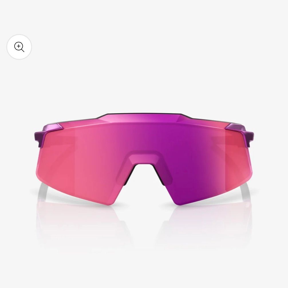 再入荷】100% AEROCRAFT Gloss Purple Chrome サングラス