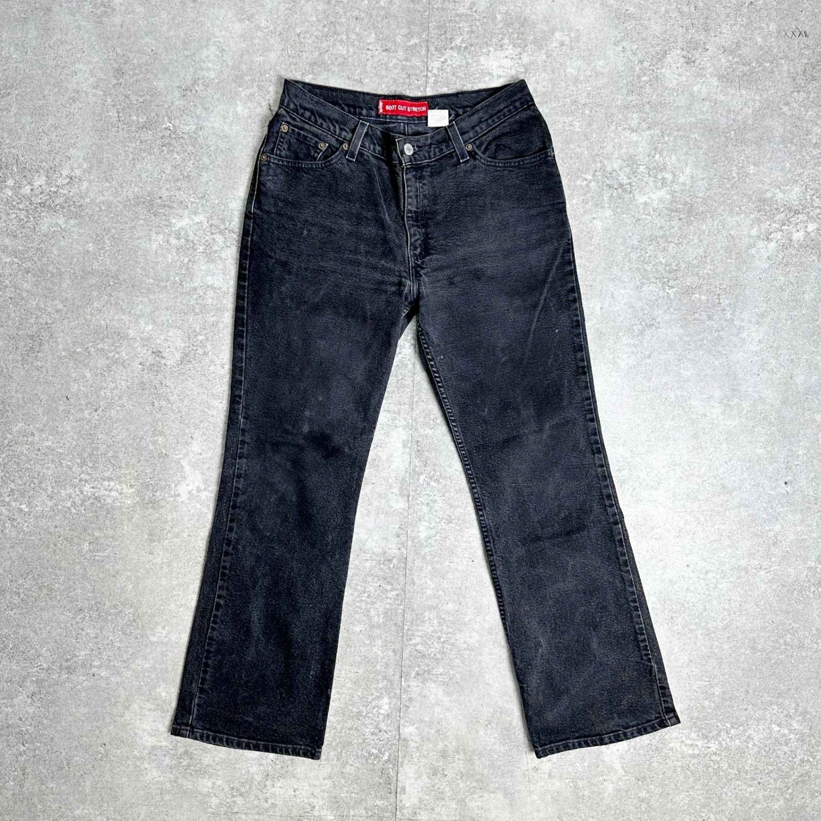 LEVI'S リーバイス 90-00's 517 メキシコ製 ブラックデニム ブーツ