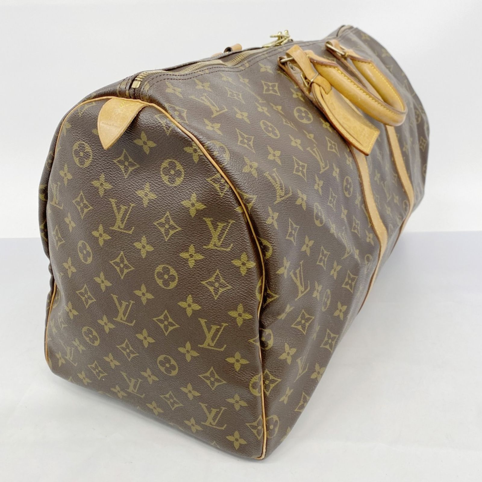 ルイヴィトン　Louis Vuitton ボストンバッグ 大型 ブラウン Louis Vuitton ボストンバッグ ブラウン
