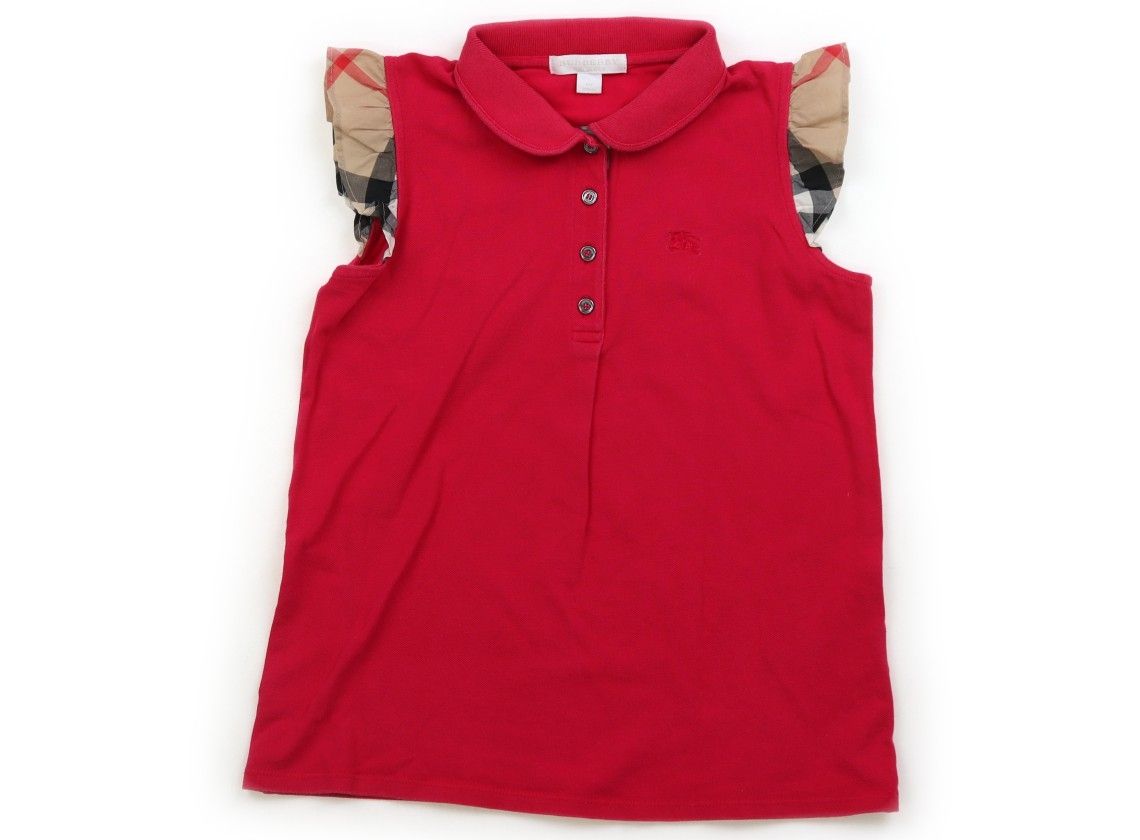 BURBERRY CHILDREN バーバリー　レディース半袖Tシャツ 赤　M バーバリー/BURBERRY】Tシャツ・カットソー 140サイズ 女の子