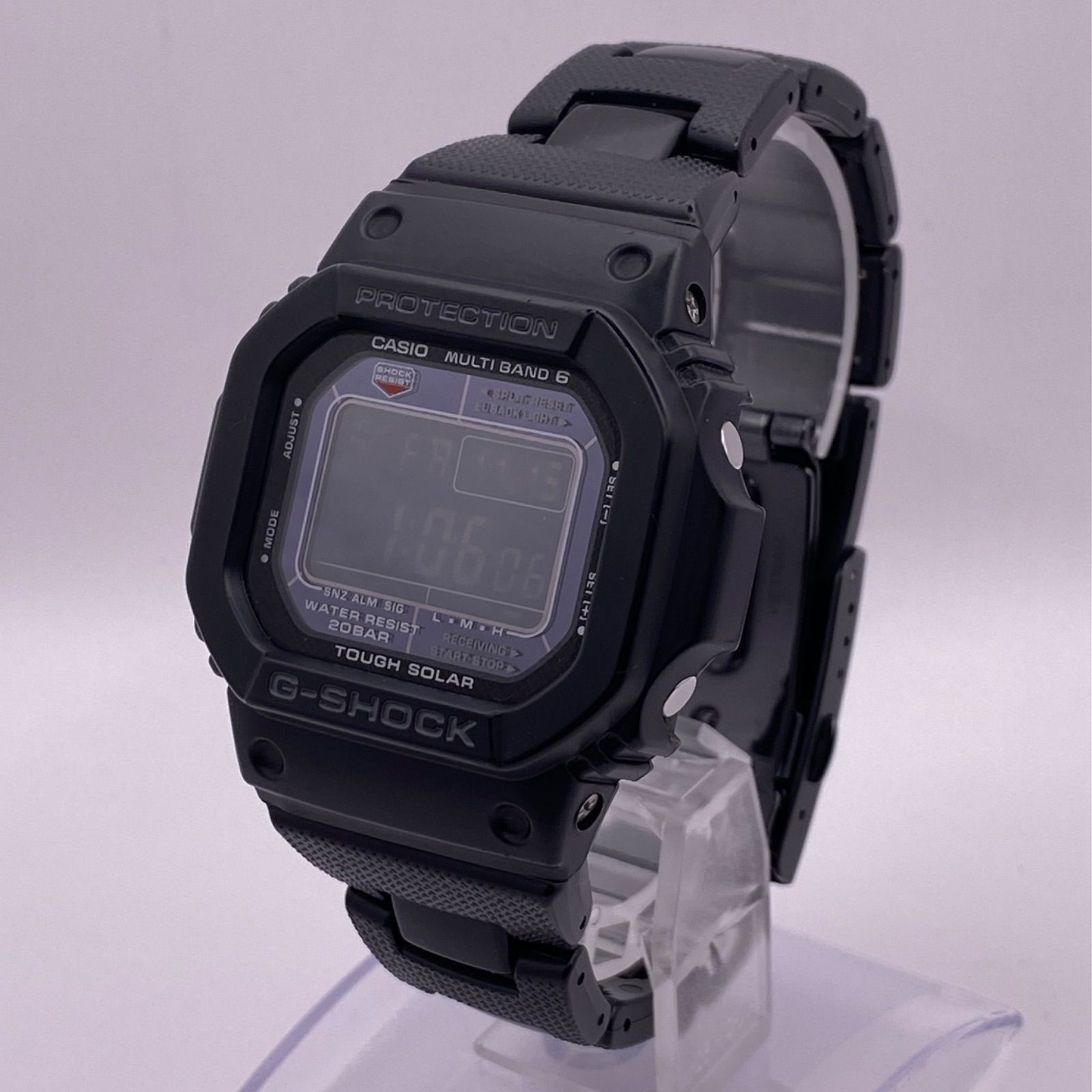 T324）美品 稼動品 CASIO カシオ G-SHOCK 電波ソーラー GW-M5610BC-1JF メタルコンポジットバンド 人気 時計 メンズ  ユニセックス - メルカリ