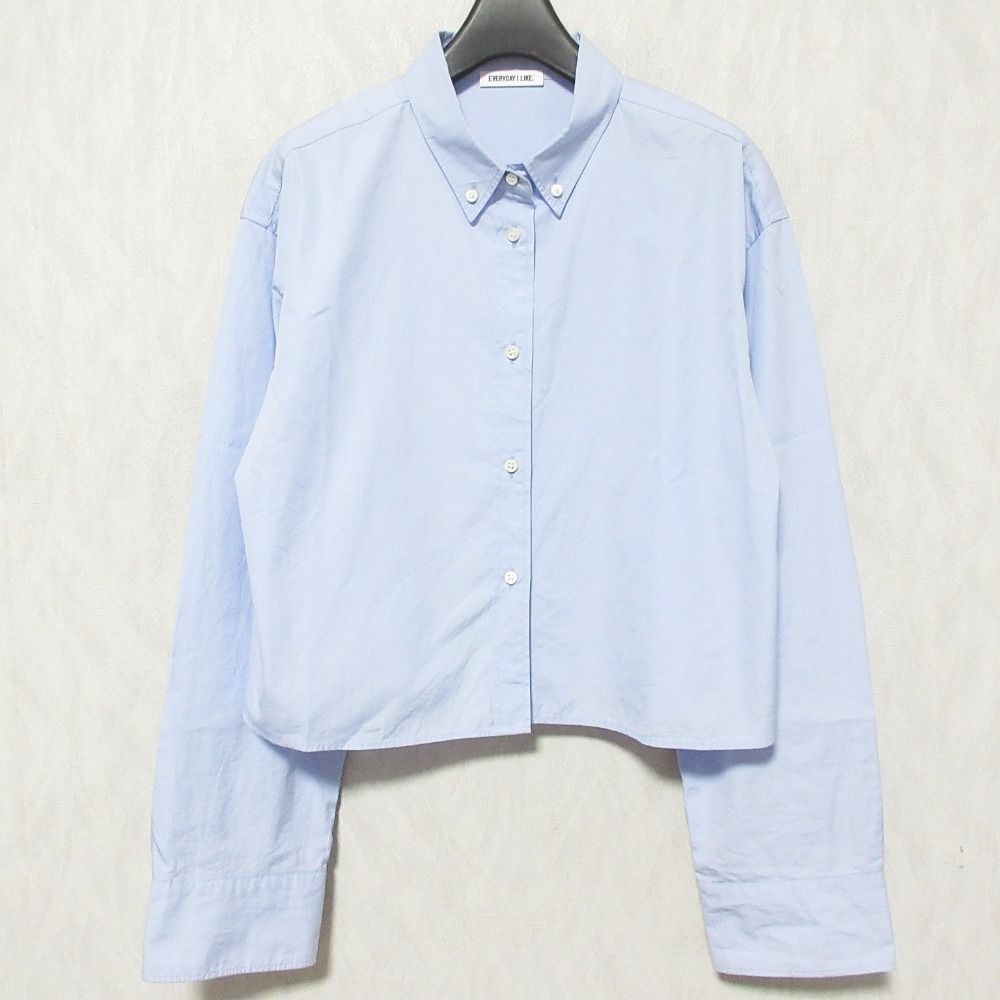 入荷通知 アプリ おすすめ 23SS 美品 EVERYDAY エブリデイアイライク LIKE. I シャツ+ブラウス(長袖+七分)