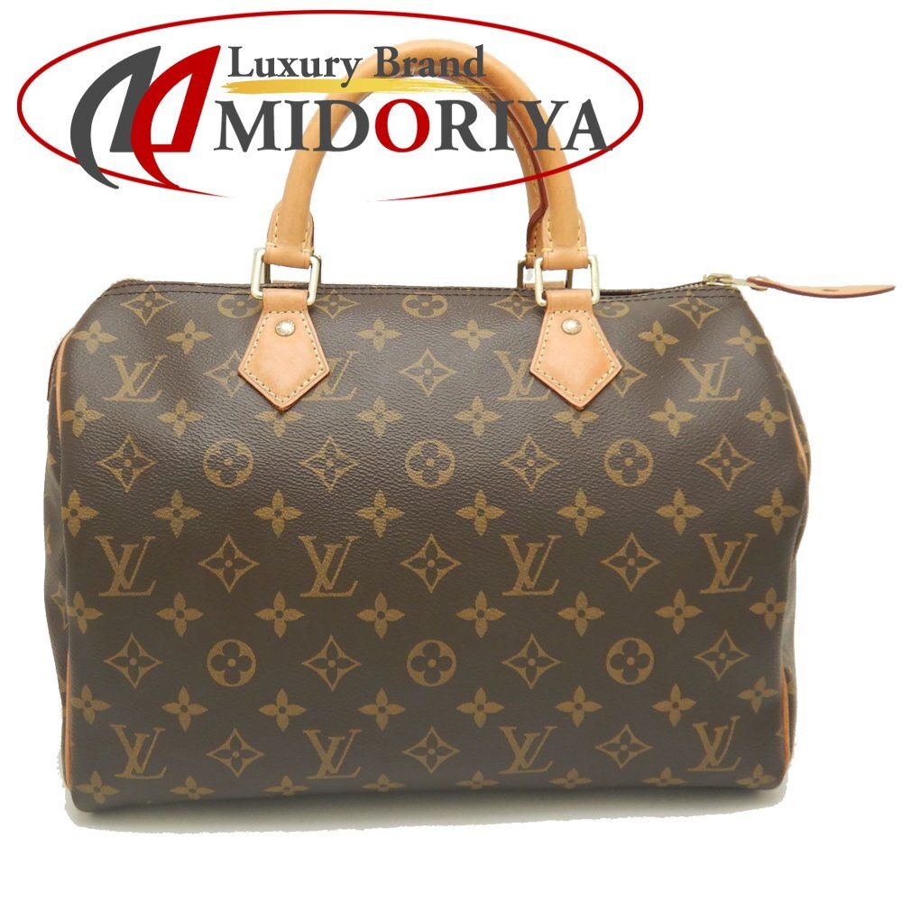 LOUIS VUITTON ルイヴィトン モノグラム スピーディ30 M41108 ハンドバッグ ブラウン/251914【中古】 - メルカリ