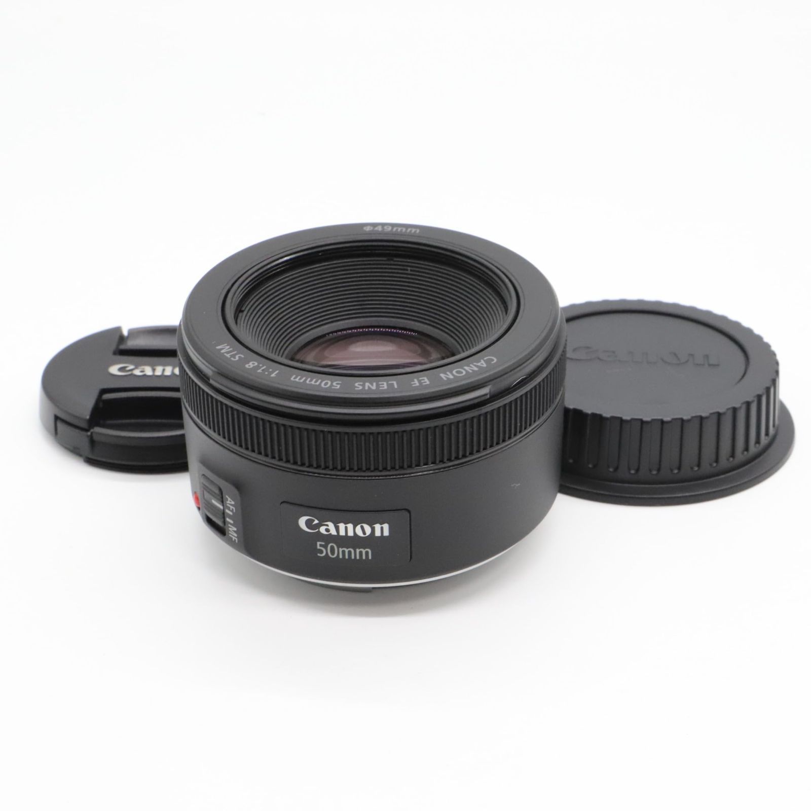 ほぼ新品】Canon 単焦点レンズ EF50mm F1.8 STM フルサイズ対応
